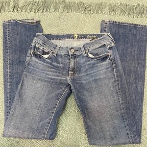 7 For All Mankind, Bootcut, Low Rise Jeans